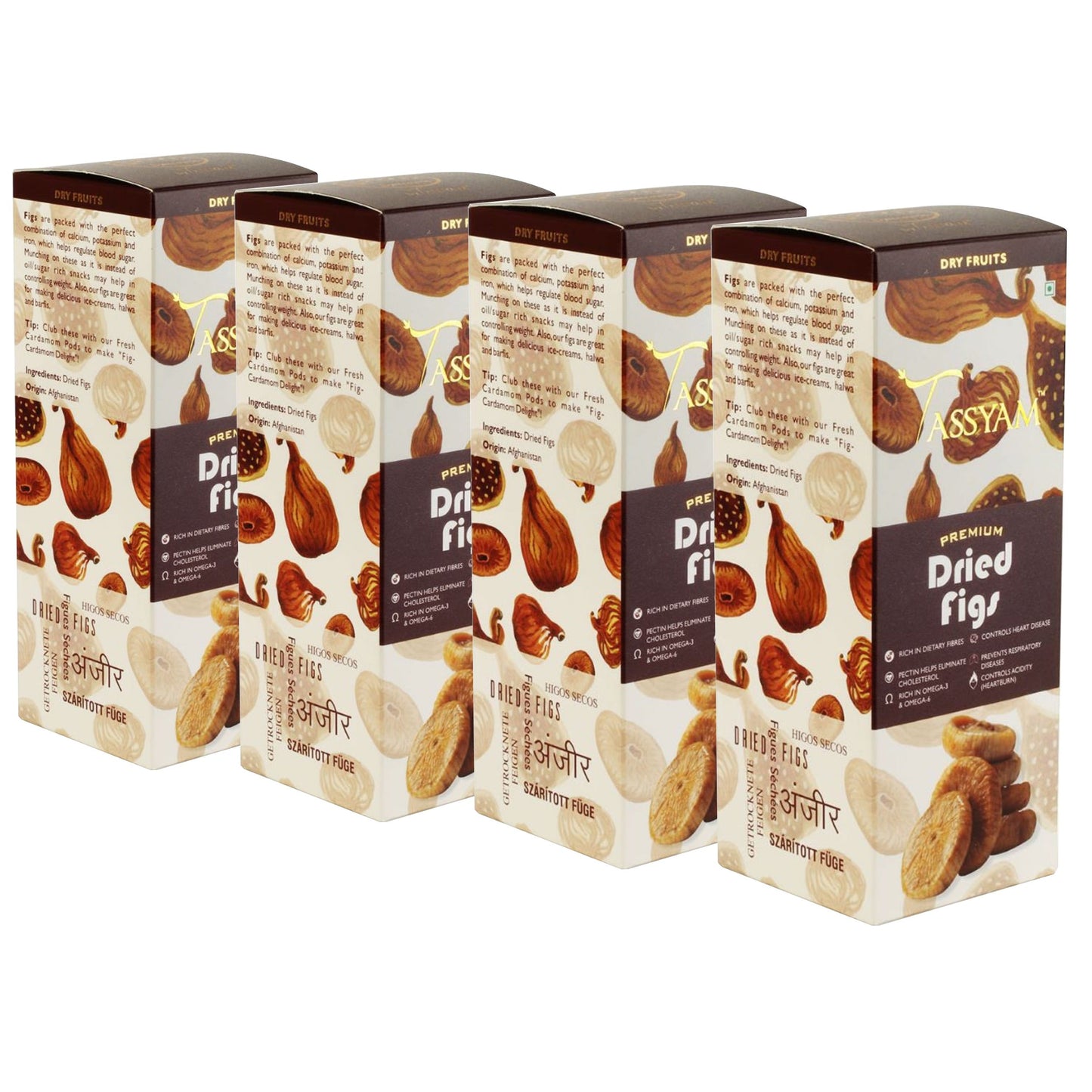Premium Dried Figs - Tassyam Organics