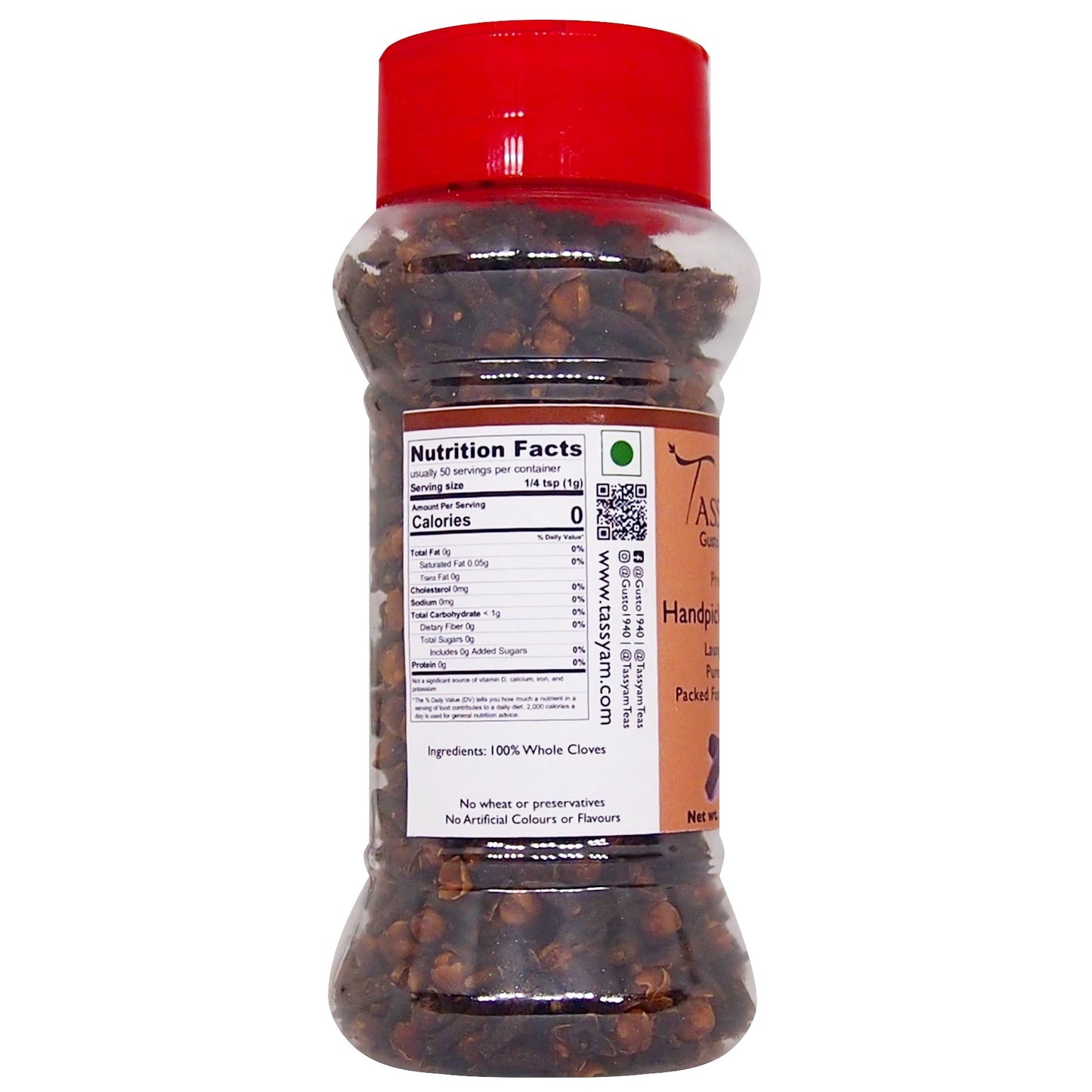 Premium Handpicked Cloves - Tassyam Organics