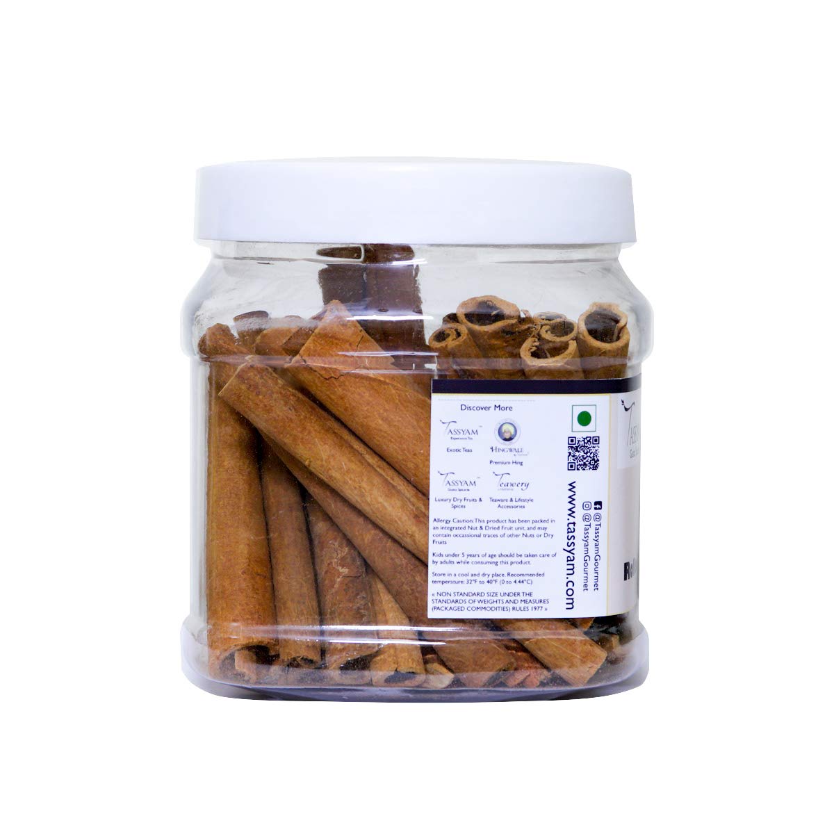 Premium Rolled Cinnamon Sticks - Tassyam Organics