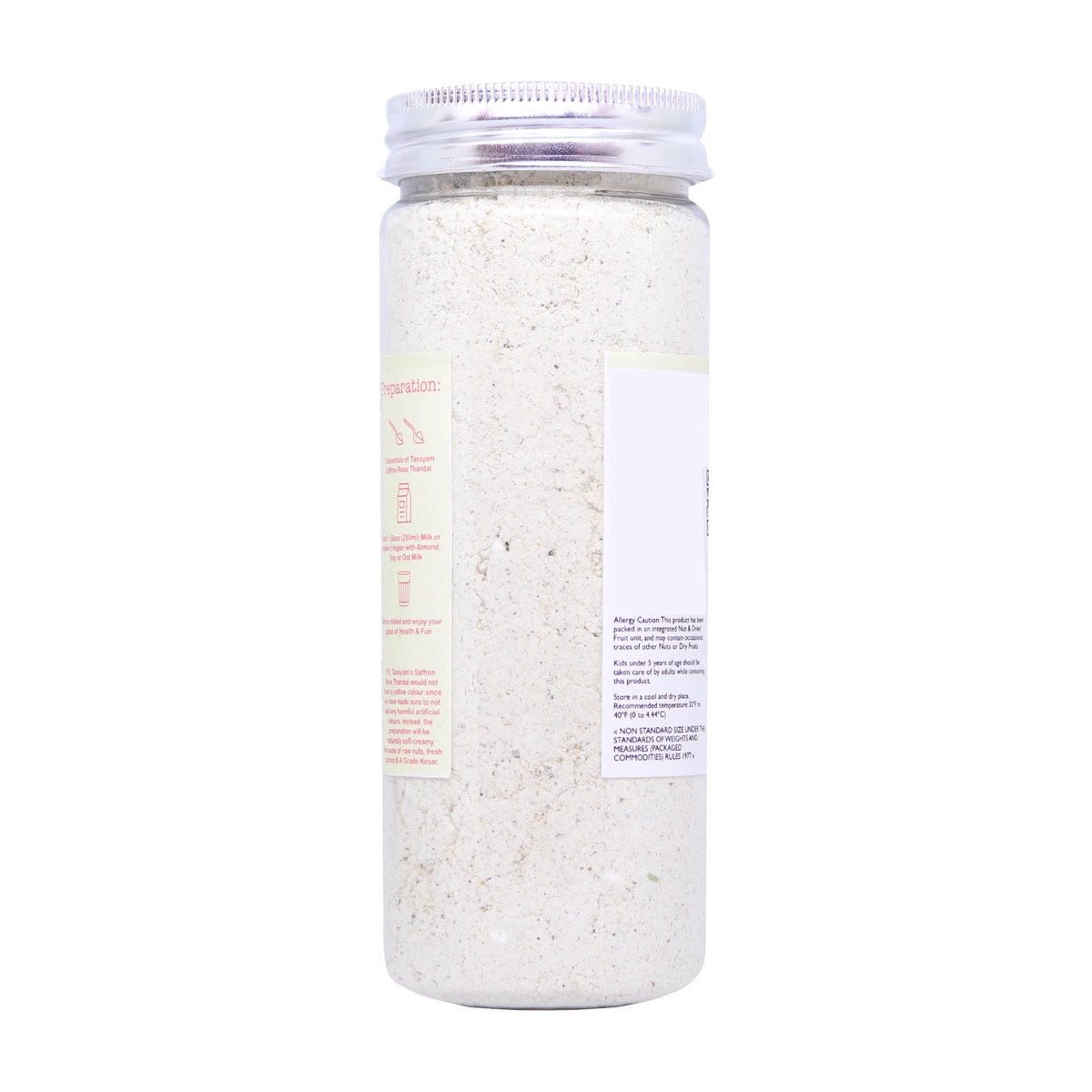 Saffron Rose Thandai - Tassyam Organics