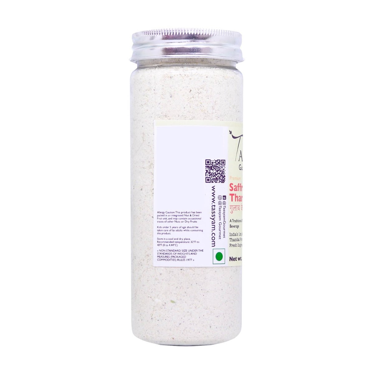 Saffron Rose Thandai - Tassyam Organics
