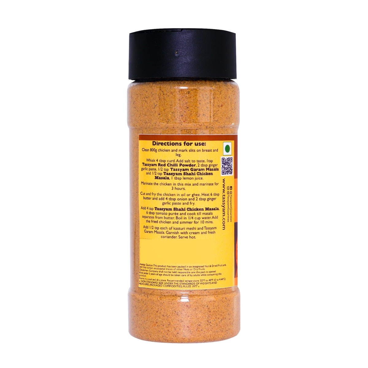 Shahi Chicken Masala, 200g (100g x2) - Tassyam Organics