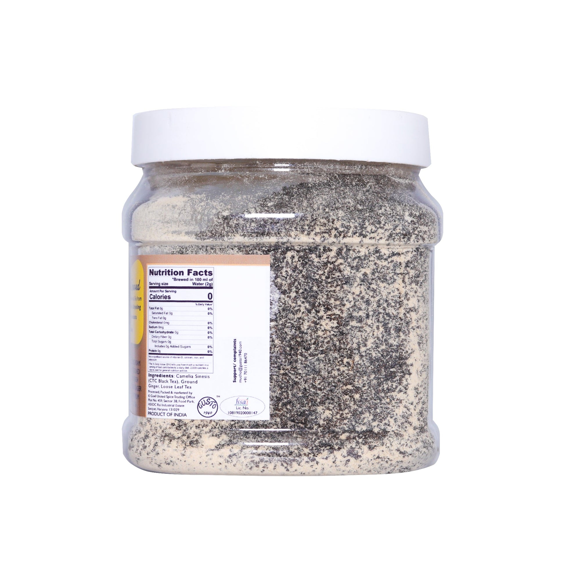 Strong Assam Adrak Tea - Tassyam Organics