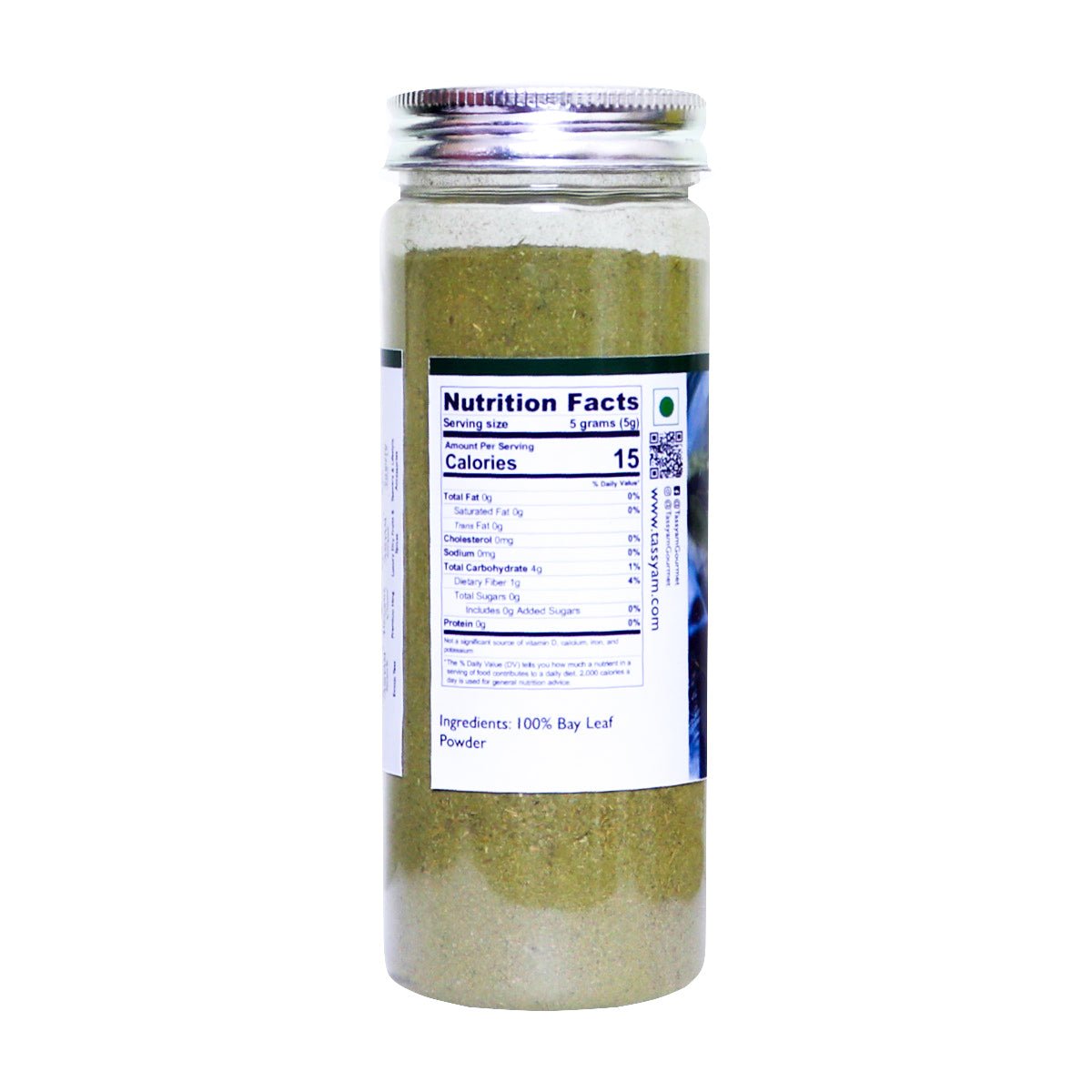 Strong Bay Leaf powder 100g - Tassyam Organics