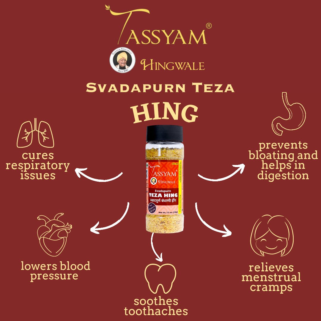 Teza Hing 100g - Tassyam Organics