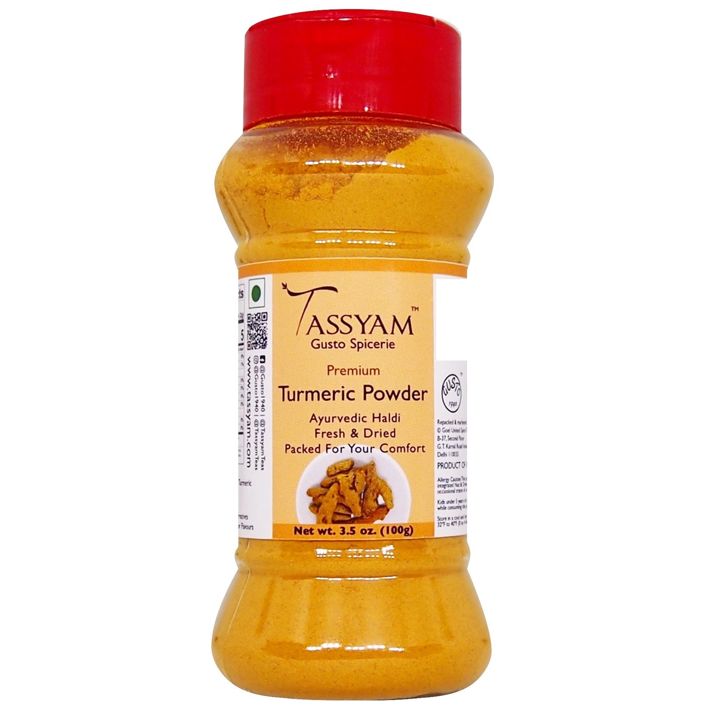 Turmeric Powder - Tassyam Organics