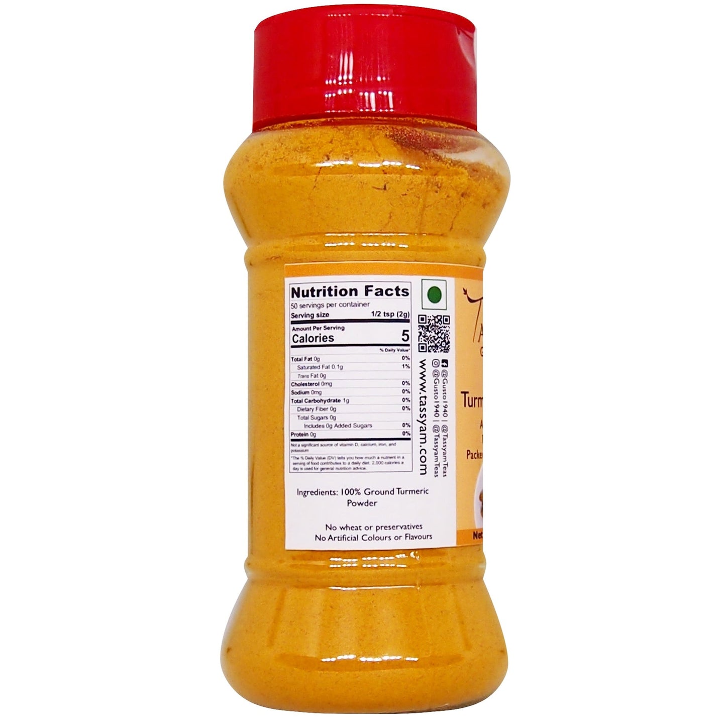 Turmeric Powder - Tassyam Organics