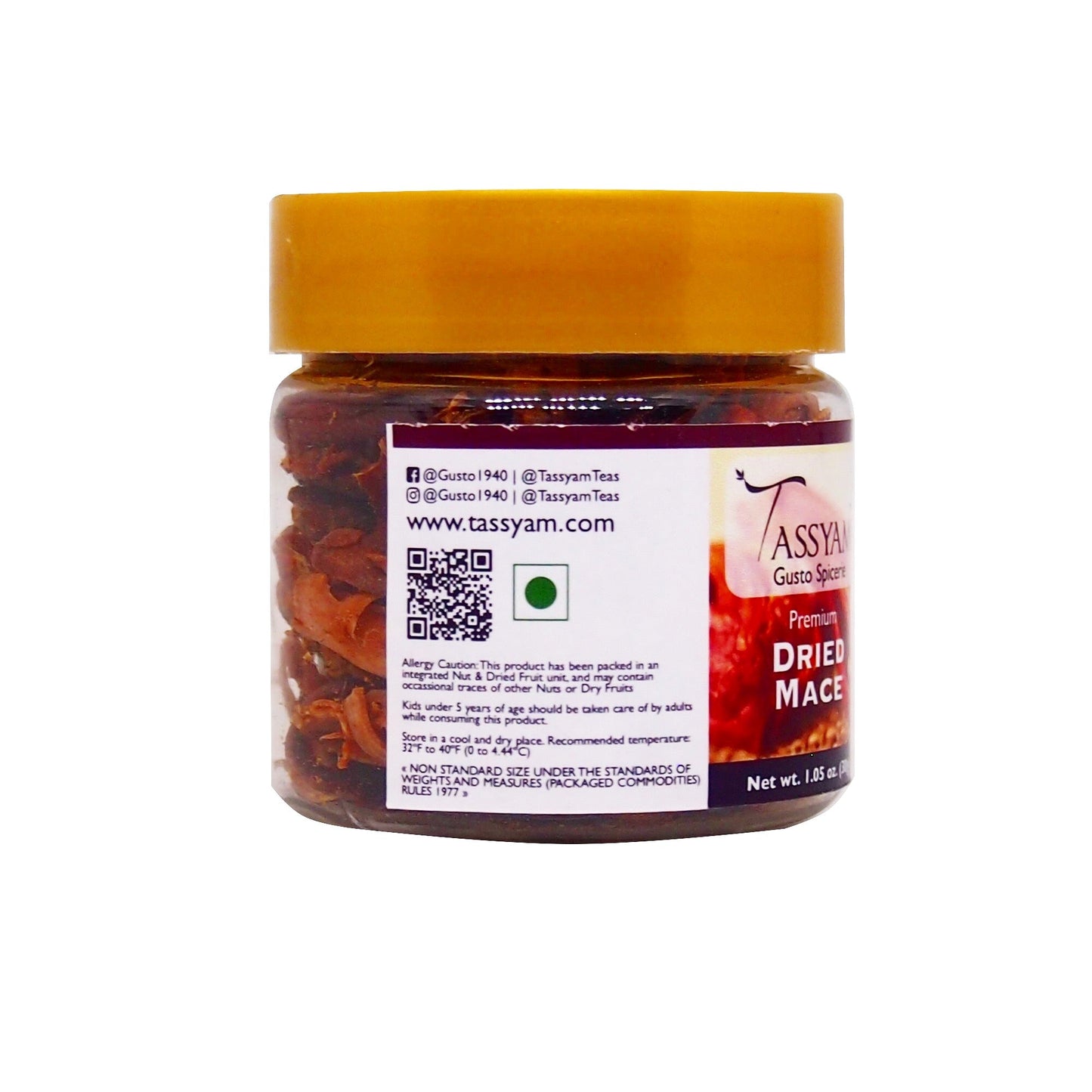 Whole Mace 30g - Tassyam Organics