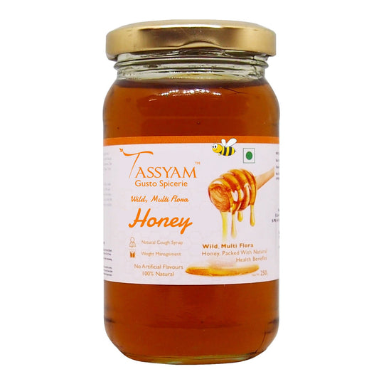 Wild Multi Flora Honey 250g - Tassyam Organics