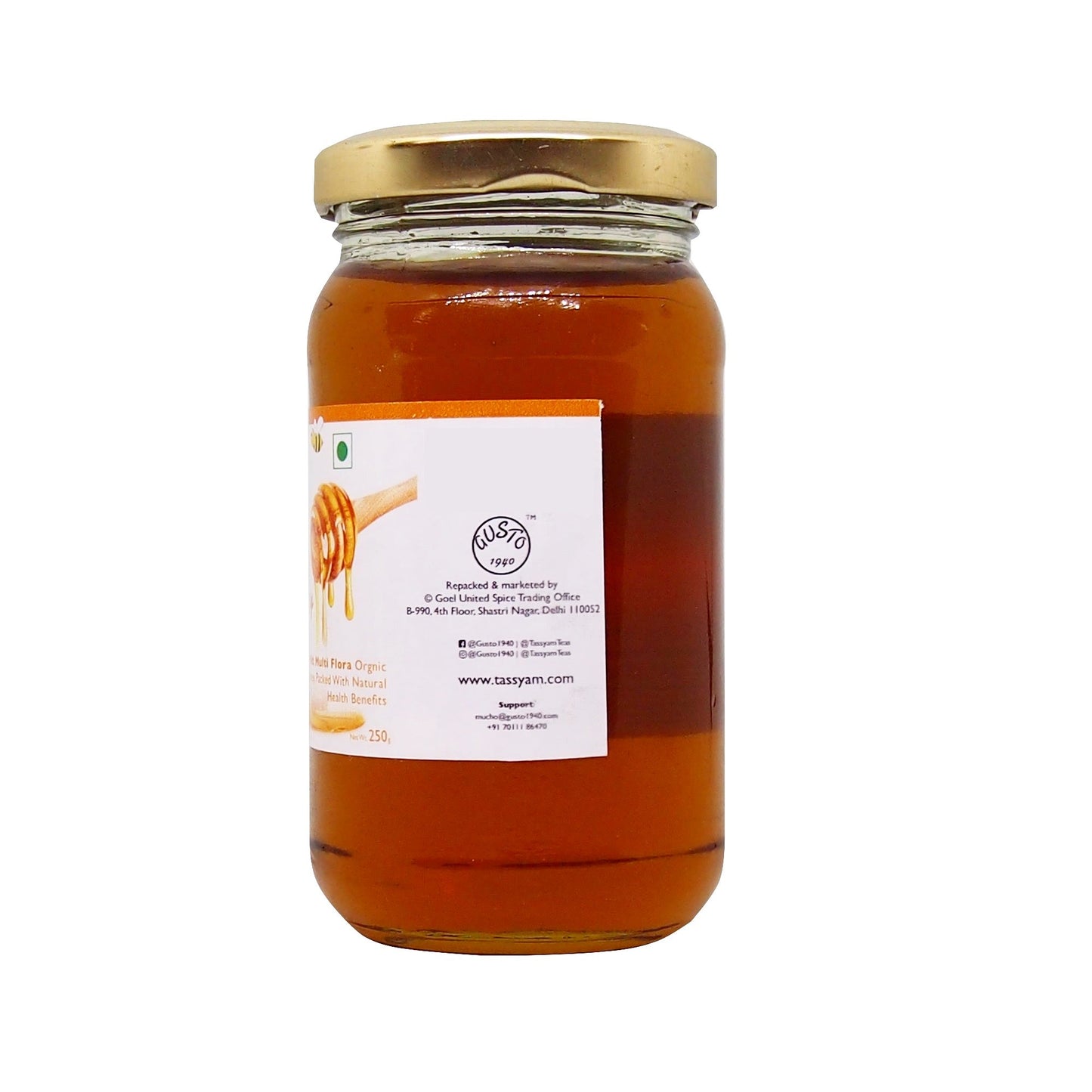 Wild Multi Flora Honey 250g - Tassyam Organics