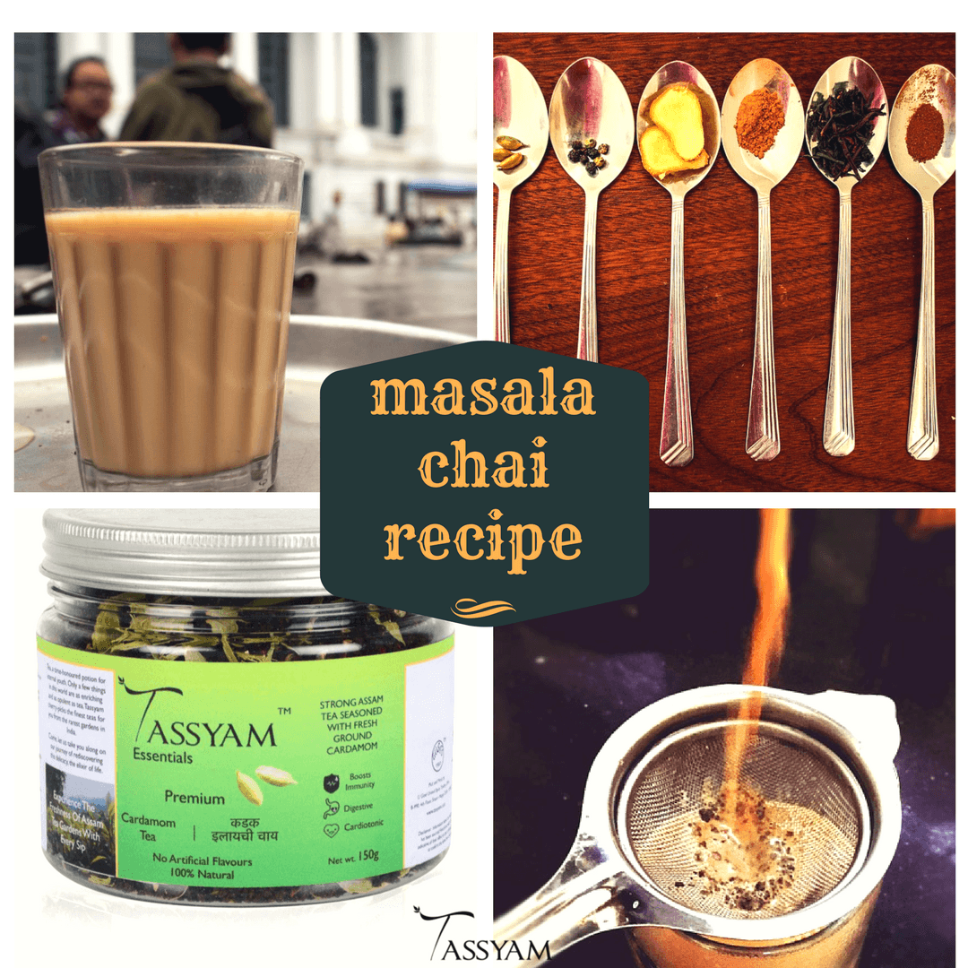 How to make Indian Masala Chai - Tassyam Organics