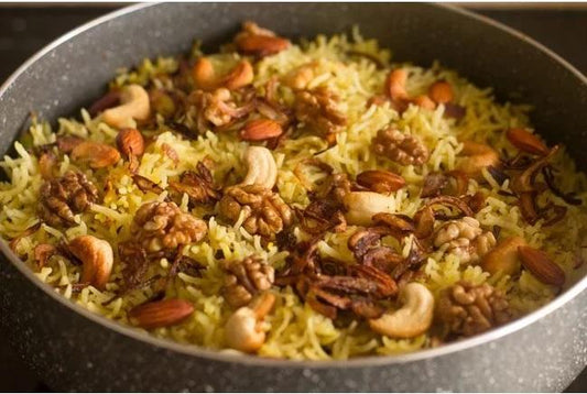 Kashmiri Pulao Recipe - Tassyam Organics