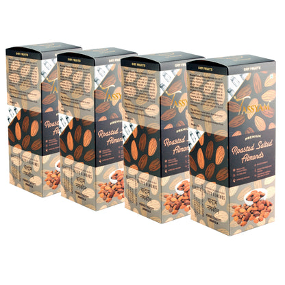 Premium Roasted Salted Almonds Namkeen Badaam Giri