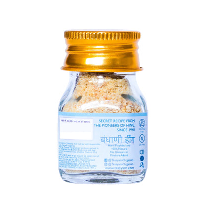 Certified Organic Gluten Free Hing 25g - Tassyam Organics