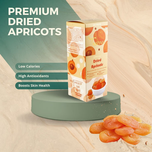 Premium Turkish Dried Apricots - Tassyam Organics