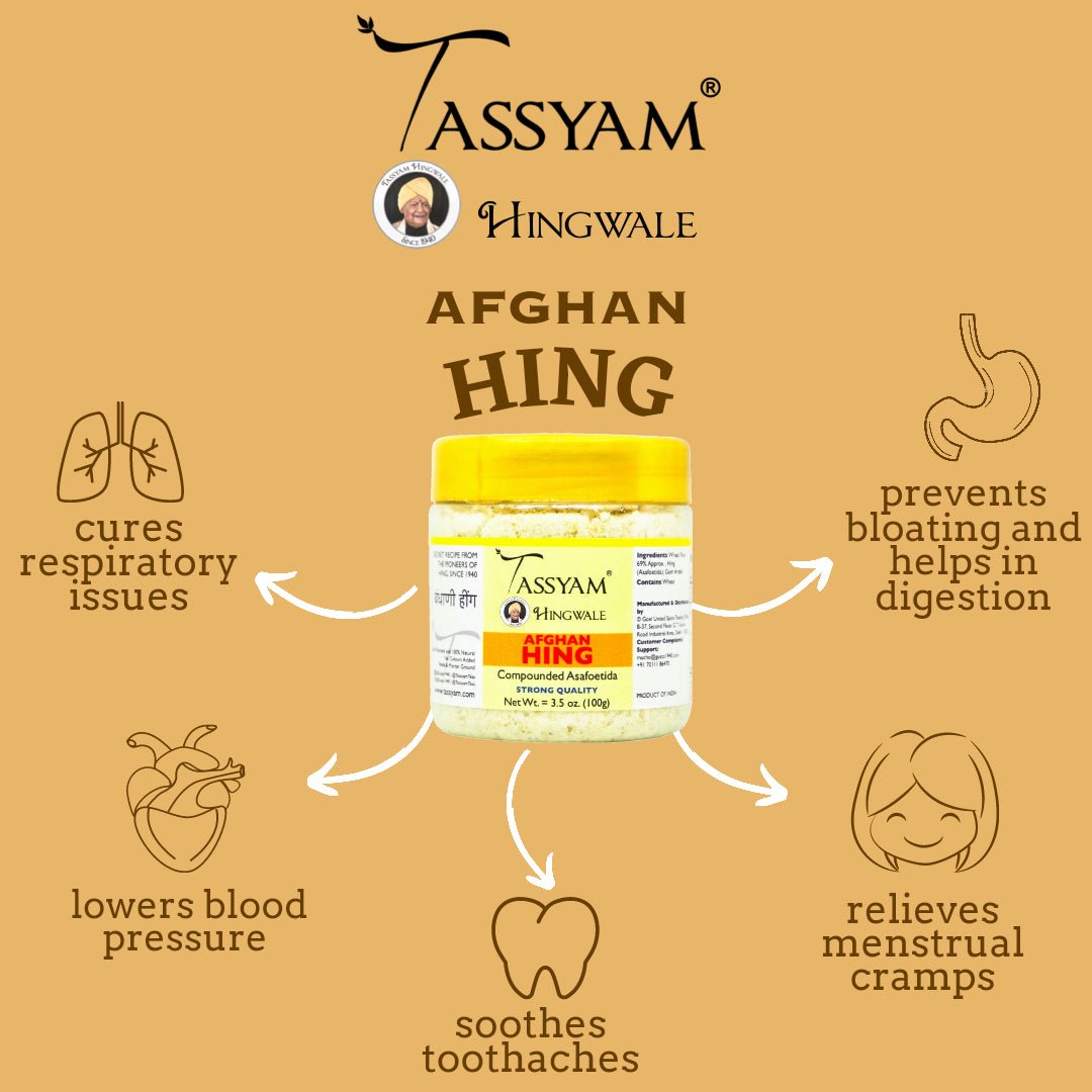 Afghan Hing 100g Tassyam Organics