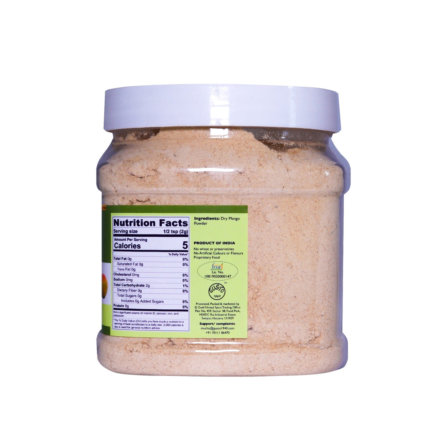 Amchur (Dry Mango Powder) - Tassyam Organics