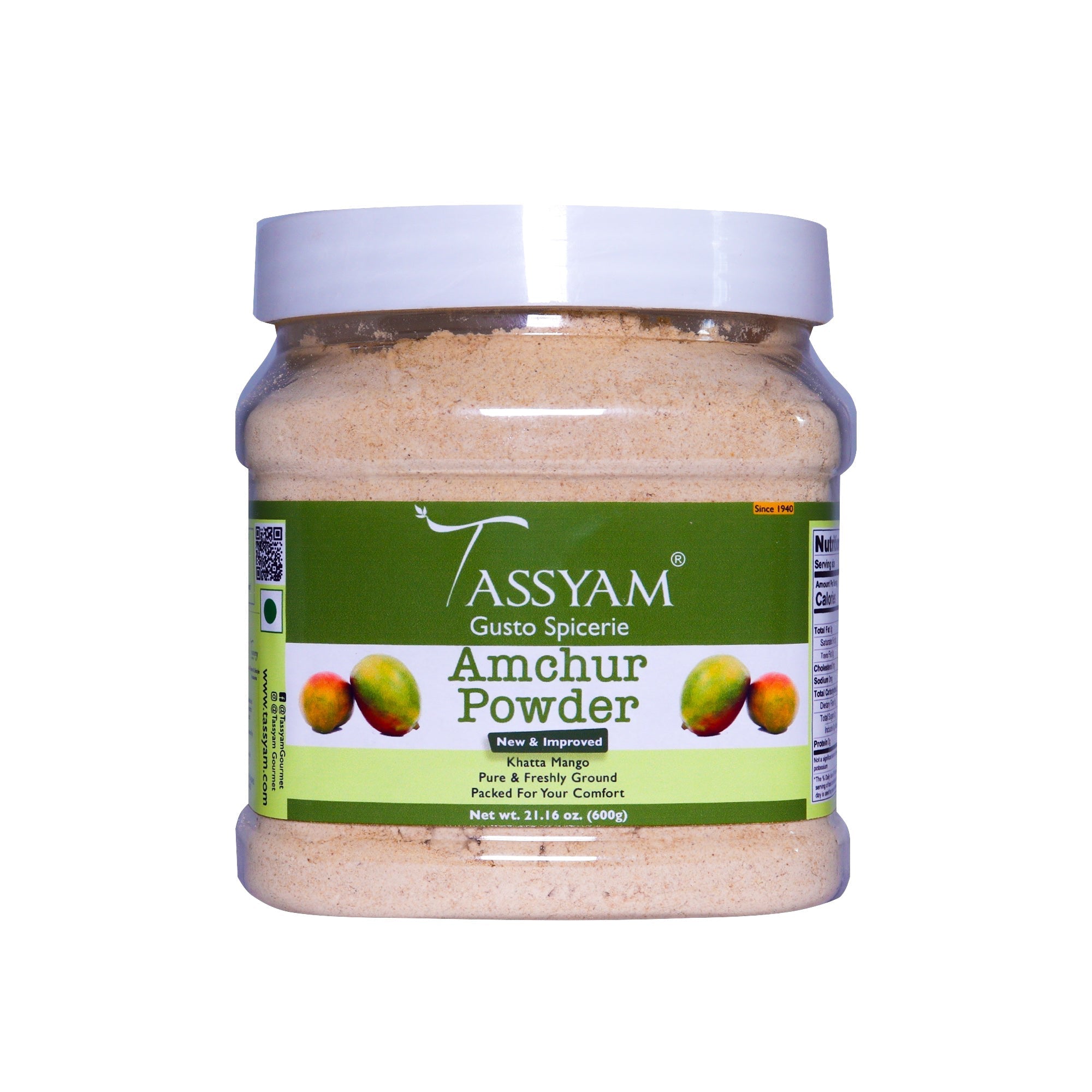 Amchur (Dry Mango Powder) – Tassyam Organics