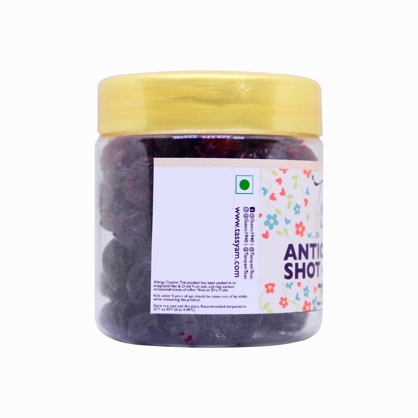 Anti Oxidant Berry Shot Blueberry + Cranberry - Tassyam Organics