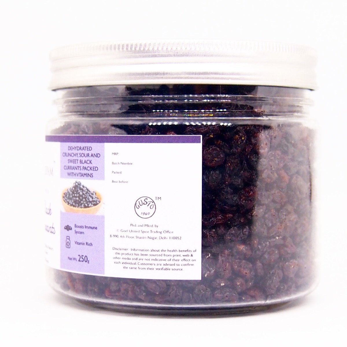 Black Currants - Tassyam Organics