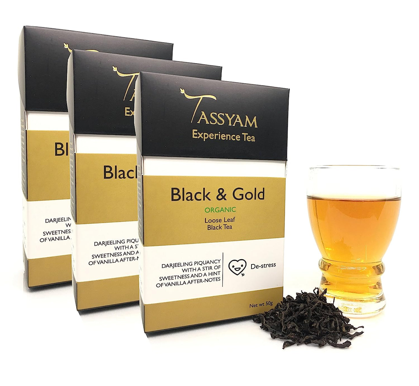 Black & Gold Tea - Tassyam Organics
