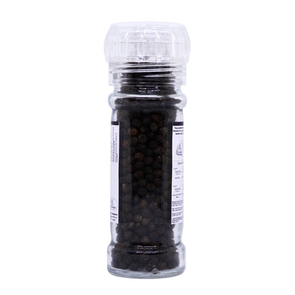 Black Pepper 60g Grinder Bottle - Tassyam Organics