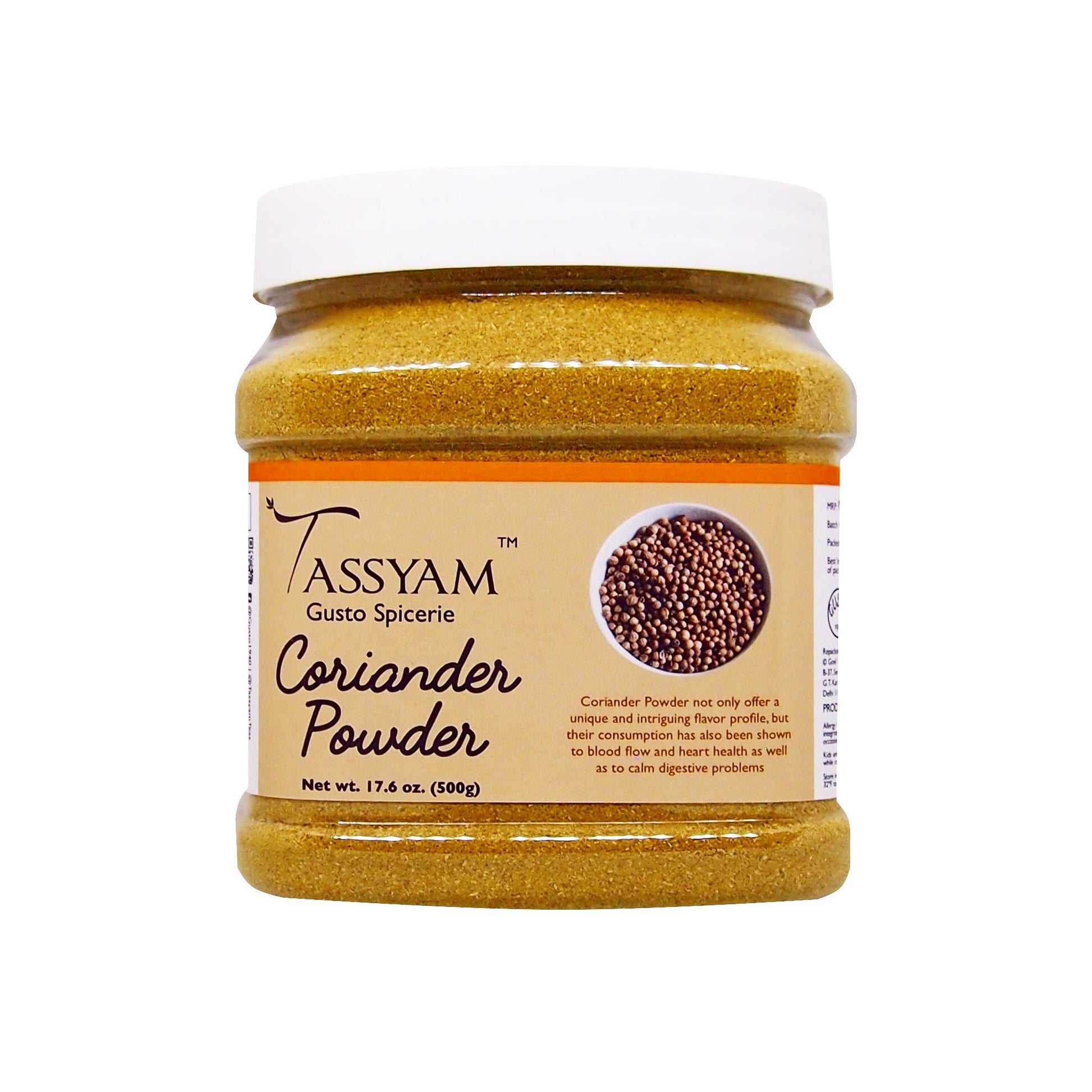 Coriander Powder - Tassyam Organics