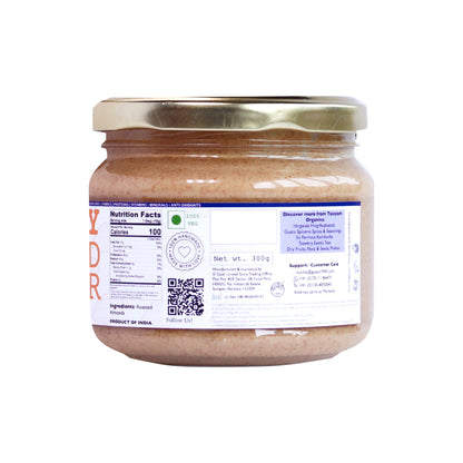 Creamy Almond Butter, 300g - Tassyam Organics