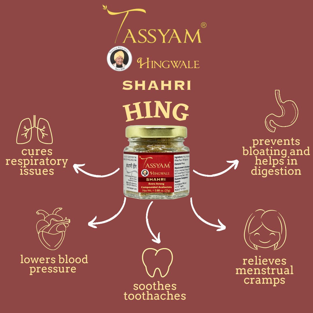 Extra Strong Shahri Hing - Tassyam Organics