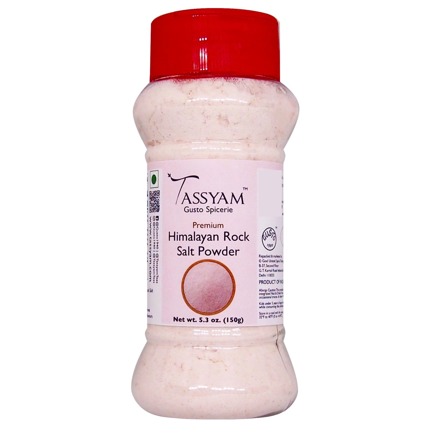 Himalayan Rock Salt Powder 150g - Tassyam Organics