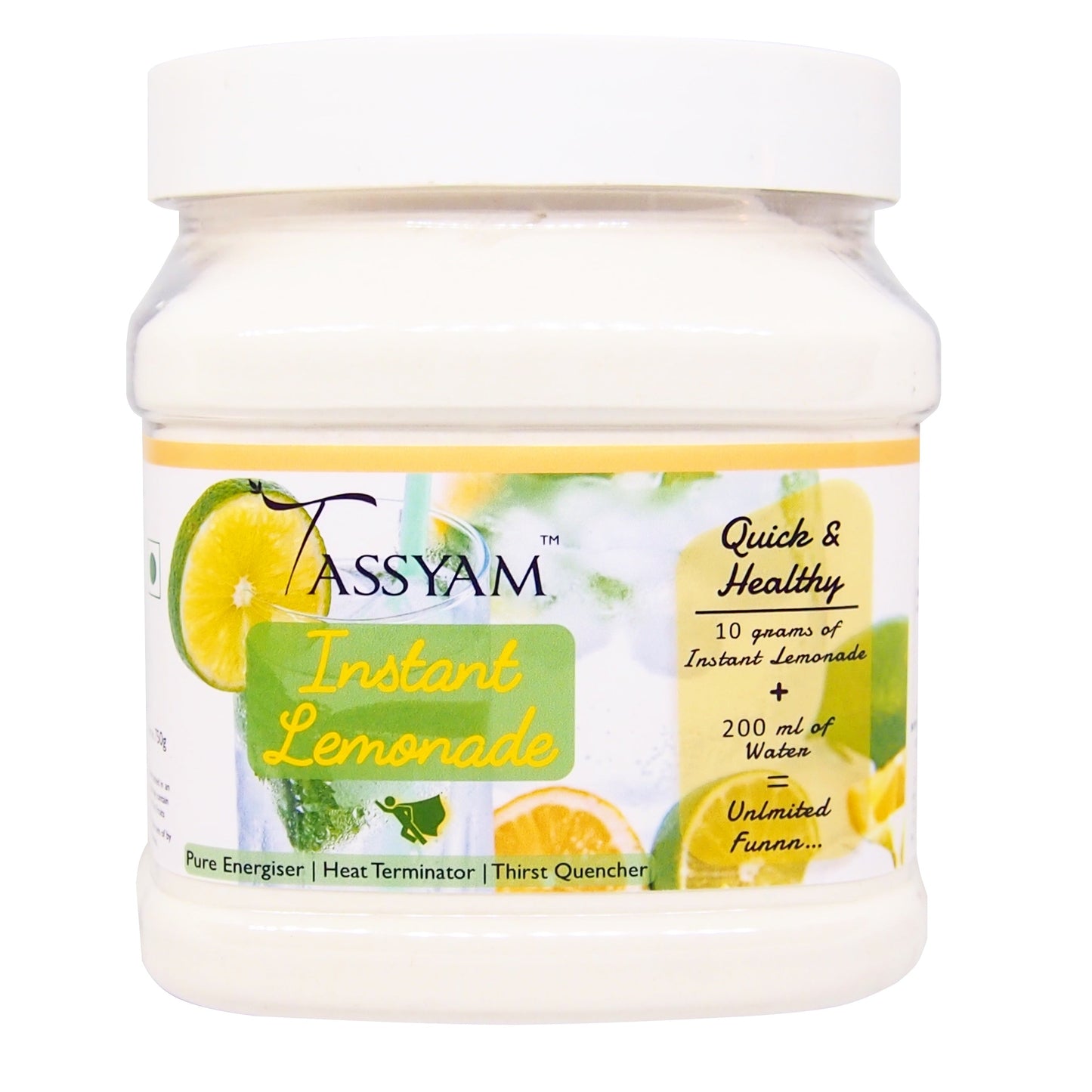 Instant Lemonade 750g - Tassyam Organics