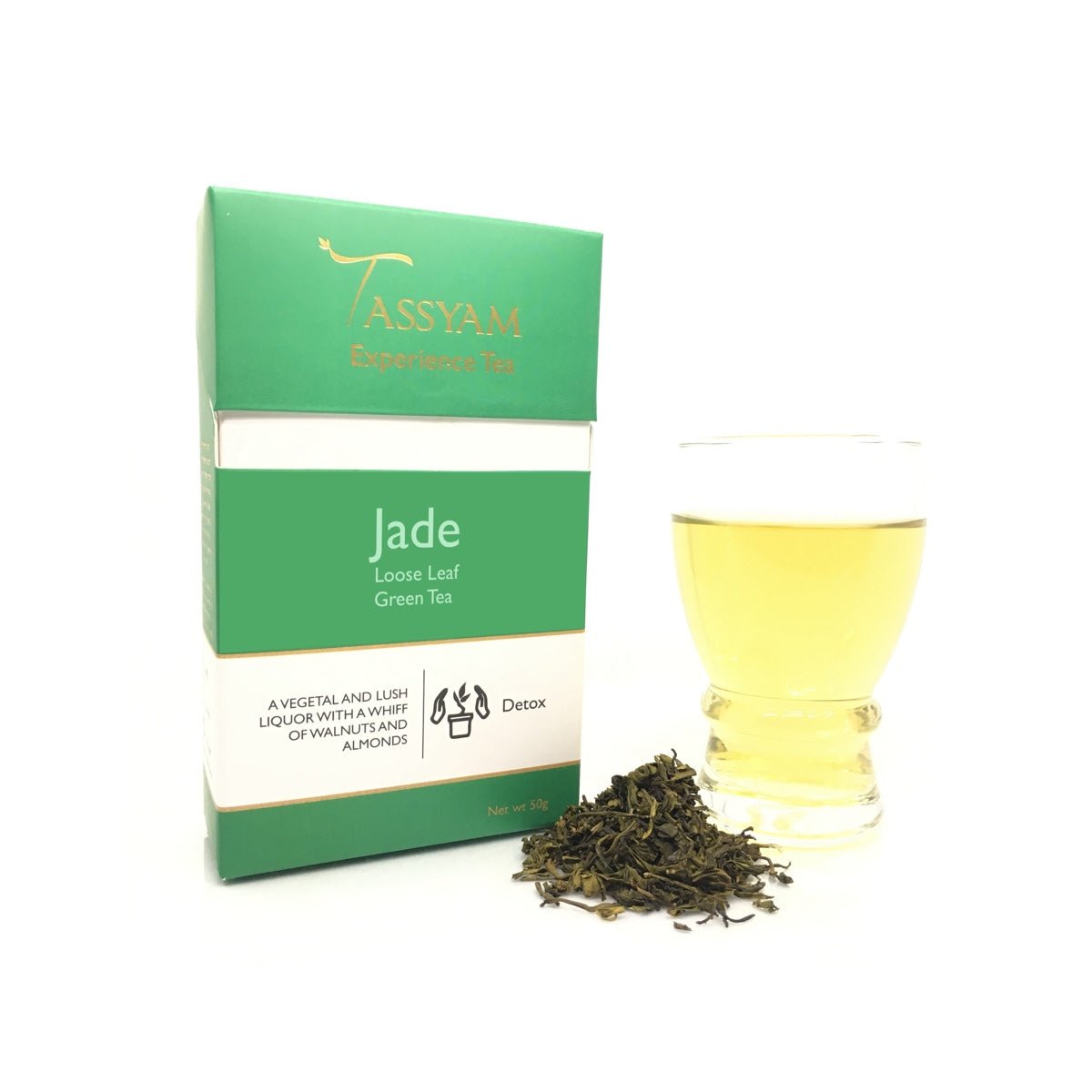 Jade Green Tea Rare 50 grams - Tassyam Organics