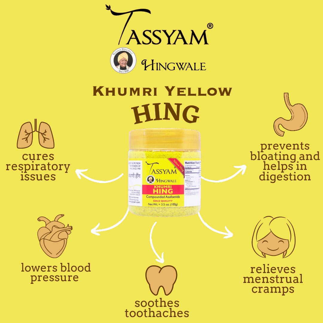 Khumri Yellow Hing 100g - Tassyam Organics