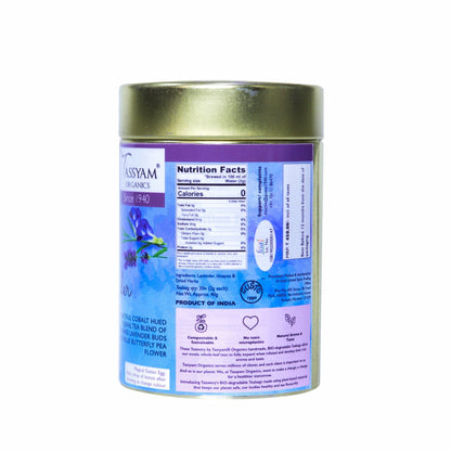 Lapis Lavender 20 Biodegradable Tea Bags - Tassyam Organics
