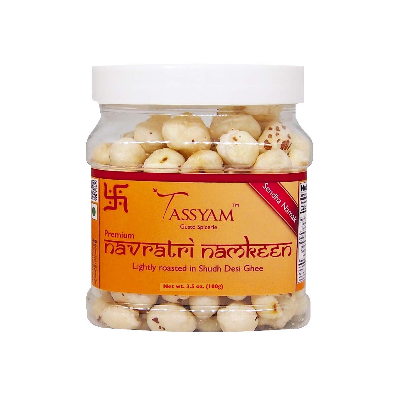 Navratri Namkeen 100g Jar - Tassyam Organics