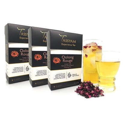 Oolong Rouge Tea - Tassyam Organics