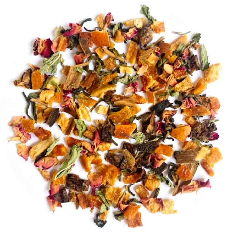 Orange Candy Green Tea 50g - Tassyam Organics