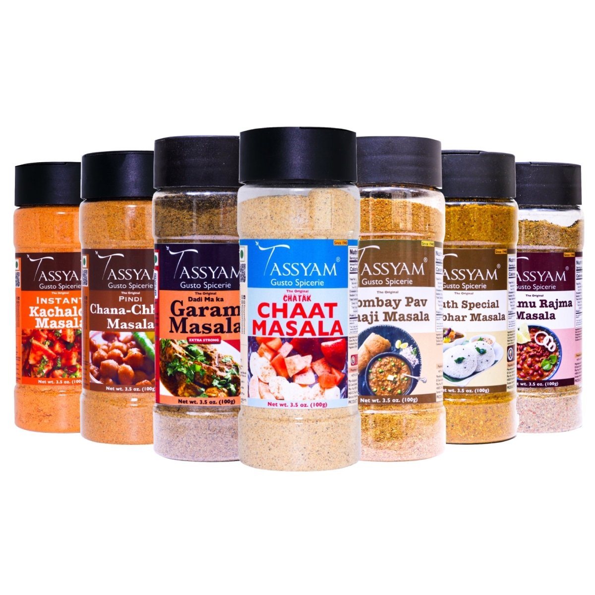 PAN Indian Essentials Spice Combo 700 grams - Tassyam Organics