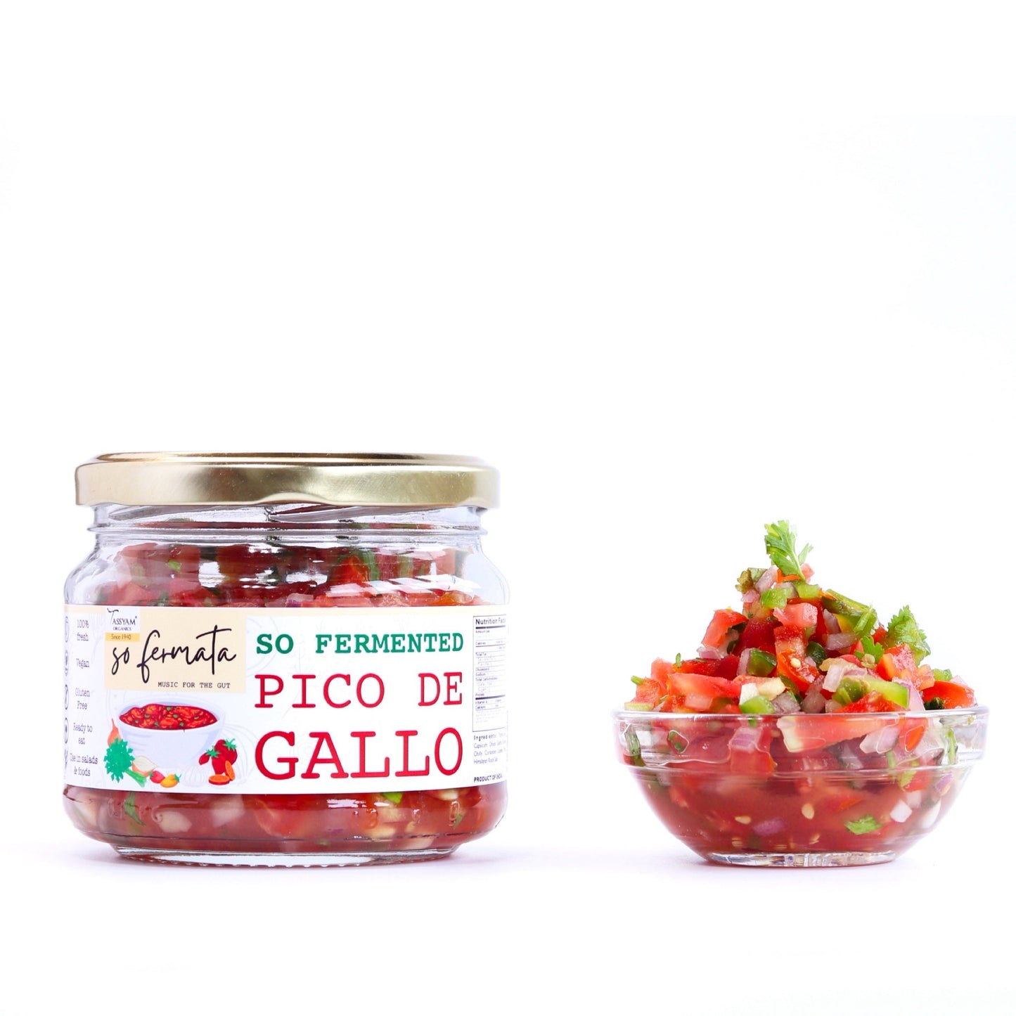 Pico De Gallo (Salsa Fresca) - Made on Order - Tassyam Organics