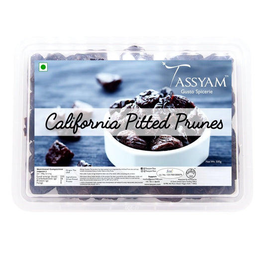 Pitted Prunes - Tassyam Organics