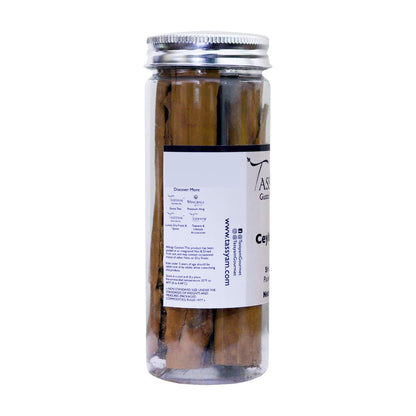 Premium Ceylon Cinnamon Sticks 50g - Tassyam Organics