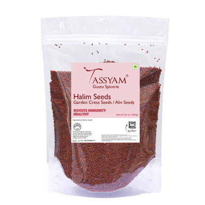Premium Sorted Halim Seeds 400g - Tassyam Organics