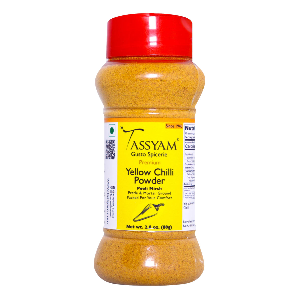 Math Yellow Chilli Premium Yellow Chilli – Tassyam Organics