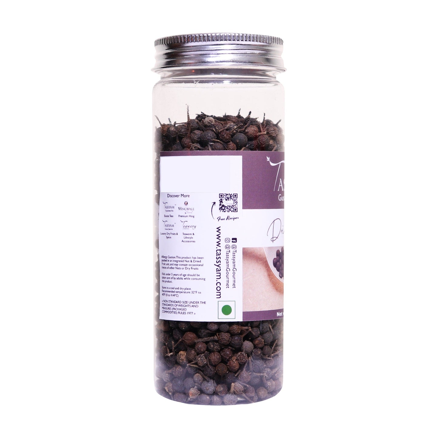 Rare Allspice Pepper 100g - Tassyam Organics