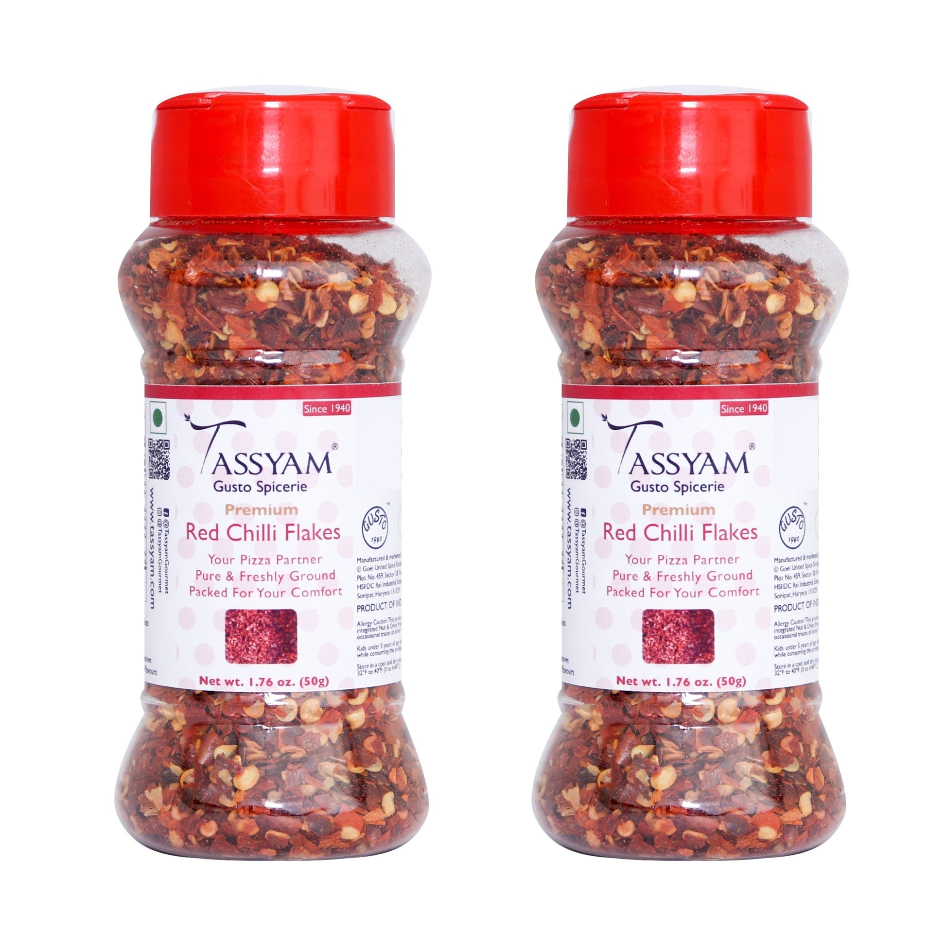 Red Chili Flakes - Tassyam Organics