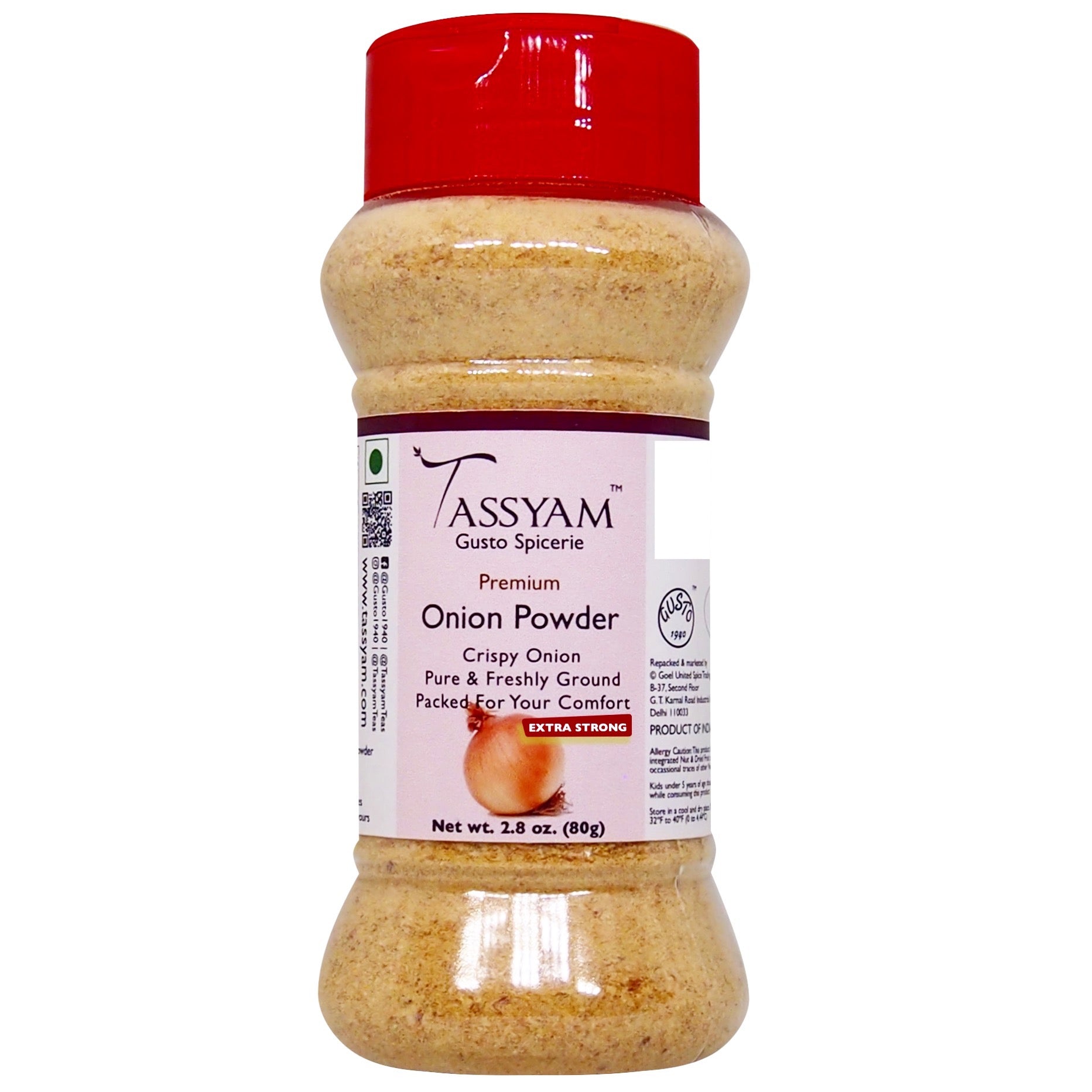 Strong Onion Powder – Tassyam Organics