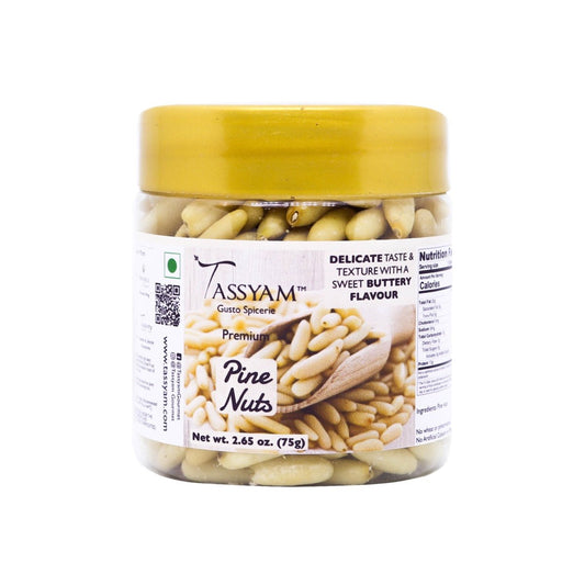 Ultra Pine Nuts 75g - Tassyam Organics