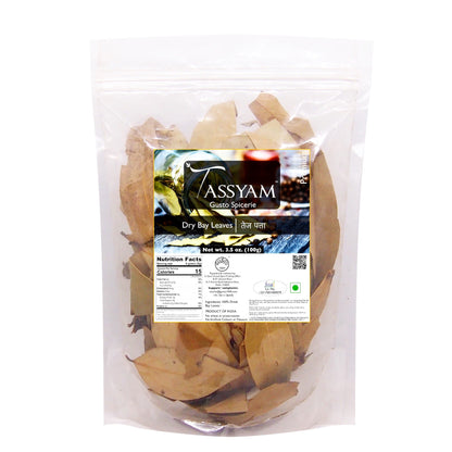 Whole Bay Leaf 100g - Tassyam Organics